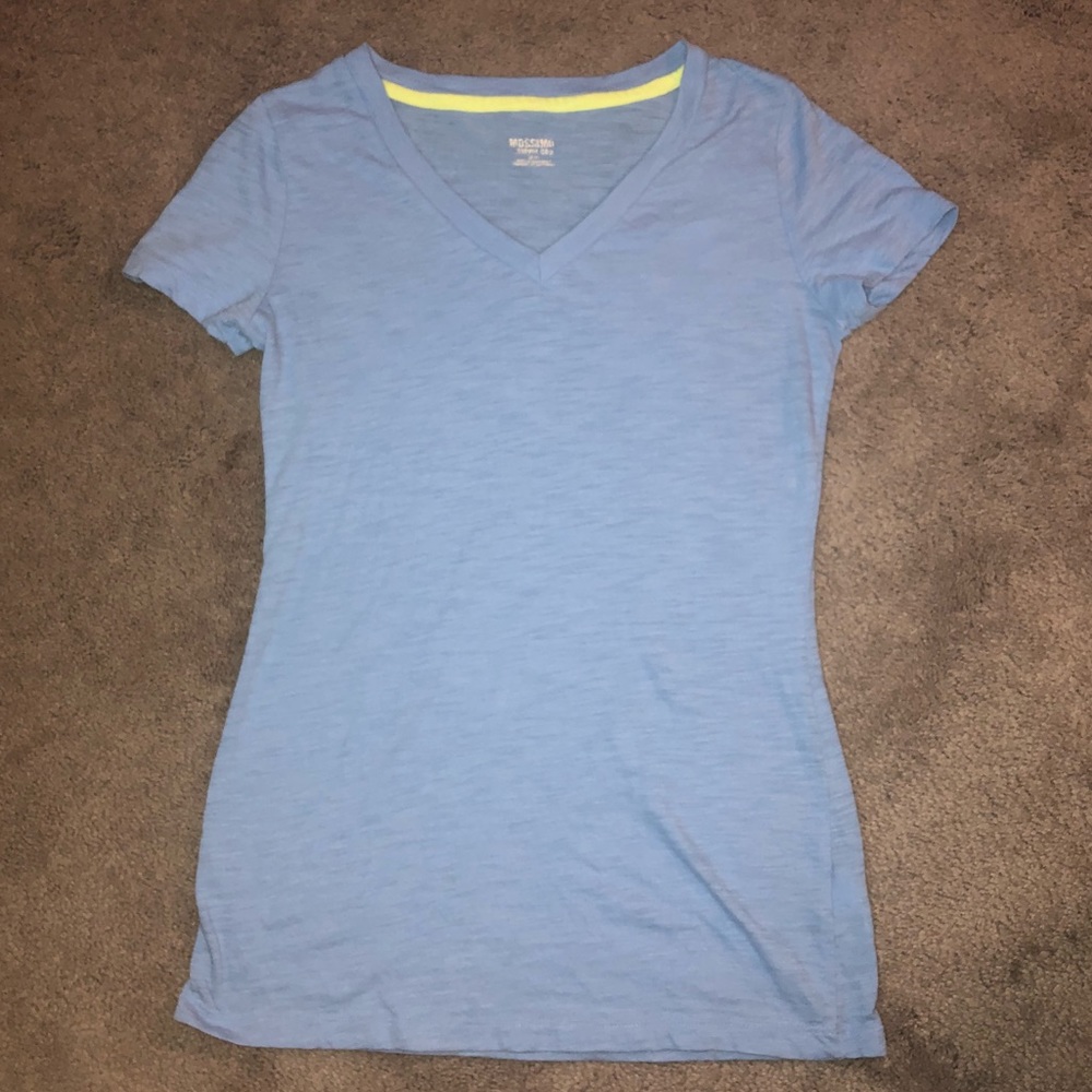 Baby blue T-shirt